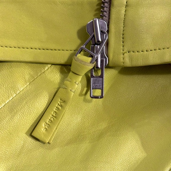 Mackage Frederica Lamb Leather Moto Vest - Picture 5 of 8